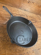 Late 1800’s Pointy handled #8 cast iron skillet with Raised P K and 8 on the bottom. Beautiful skillet amazing daily