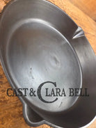 Late 1800’s Pointy handled #8 cast iron skillet with Raised P K and 8 on the bottom. Beautiful skillet amazing daily