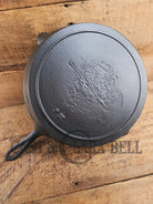 Late 1800’s Semi Fancy handled #9 cast iron skillet with Raised PH on the bottom. Beautiful skillet amazing daily user!