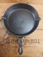 Late 1800’s Semi Fancy handled #9 cast iron skillet with Raised PH on the bottom. Beautiful skillet amazing daily user!