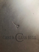 Late 1800’s Semi Fancy handled #9 cast iron skillet with Raised PH on the bottom. Beautiful skillet amazing daily user!