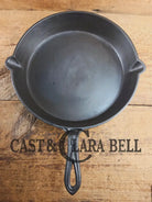 Late 1800’s Semi Fancy handled #9 cast iron skillet with Raised PH on the bottom. Beautiful skillet amazing daily user!