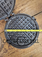 Late 1800’s Unmarked BEAUTIFUL #8 Antique Waffle iron. Awesome raised 8 on both paddles and handles. VERY cool! Waffle