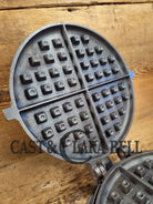 Late 1800’s Unmarked BEAUTIFUL #8 Antique Waffle iron. Awesome raised 8 on both paddles and handles. VERY cool! Waffle