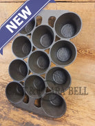 Late 1890’s Erie #10 Popover Pan 11 cup. 948. Variation #4. Beautifully restored and ready to make muffins popovers and