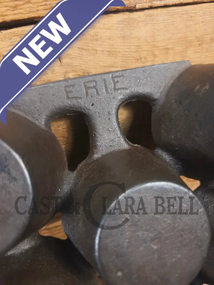 Late 1890’s Erie #10 Popover Pan 11 cup. 948. Variation #4. Beautifully restored and ready to make muffins popovers and