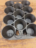 Late 1890’s Erie #10 Popover Pan 11 cup. 948. Variation #4. Beautifully restored and ready to make muffins popovers and