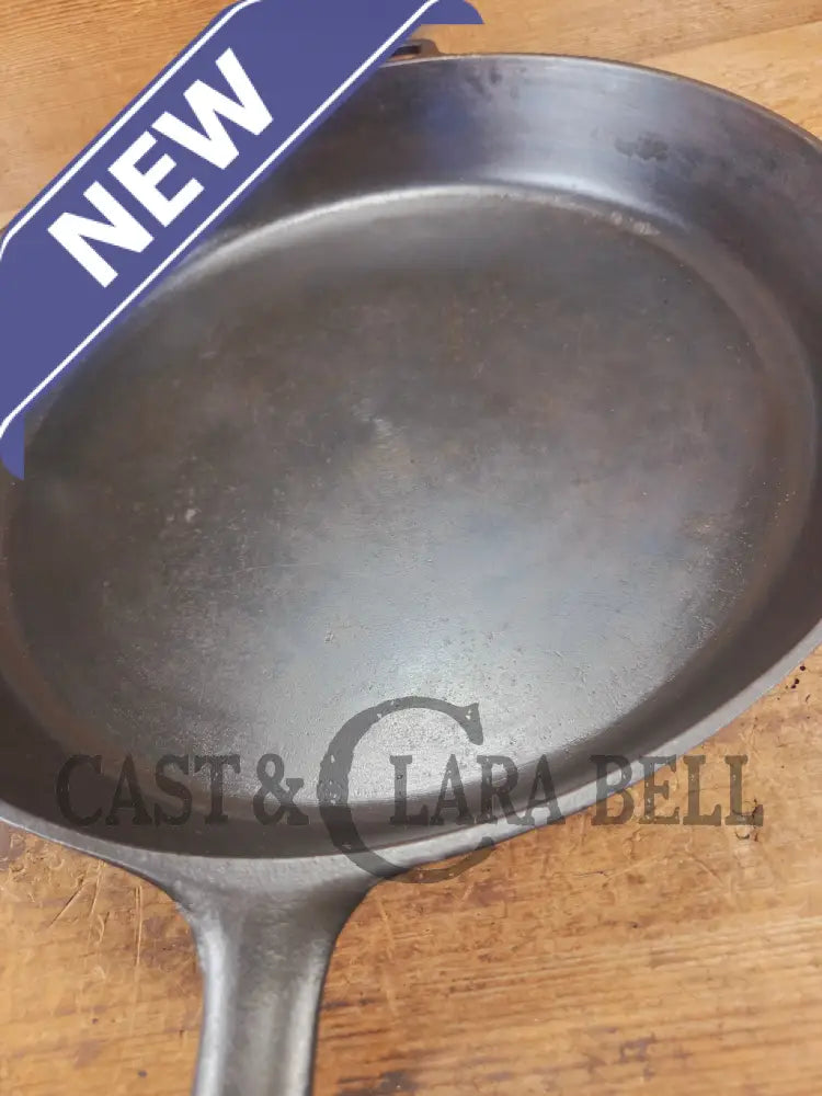 Looking for a BIG skillet?? 1920’s Wagner #14 Cast Iron Skillet the biggest Wagner made. Big bacon skillet awesome for