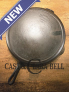 Looking for a BIG skillet?? 1920’s Wagner #14 Cast Iron Skillet the biggest Wagner made. Big bacon skillet awesome for