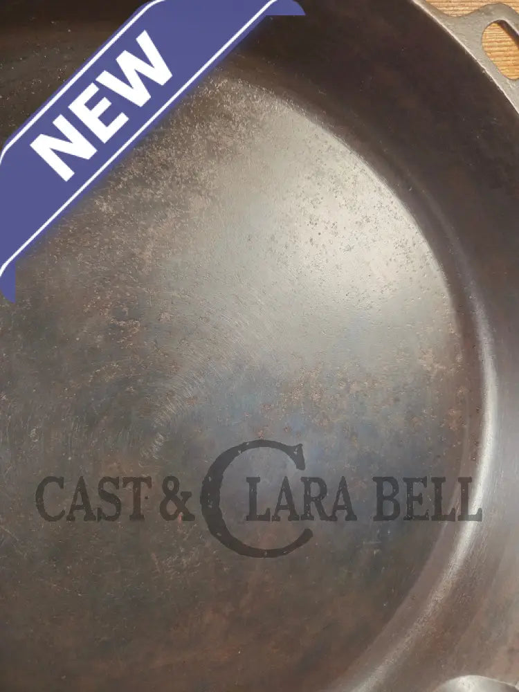 Looking for a BIG skillet?? 1920’s Wagner #14 Cast Iron Skillet the biggest Wagner made. Big bacon skillet awesome for