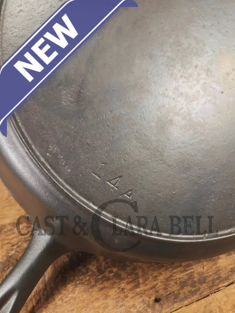 Looking for a BIG skillet?? 1920’s Wagner #14 Cast Iron Skillet the biggest Wagner made. Big bacon skillet awesome for