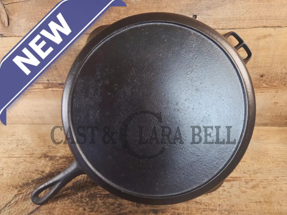 Looking for a BIG skillet?? 1920’s Wagner #14 Cast Iron Skillet the biggest Wagner made BUT far less than Fully Marked!