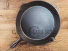 Looking for a BIG skillet?? 1920’s Wagner #14 Cast Iron Skillet the biggest Wagner made BUT far less than Fully Marked!