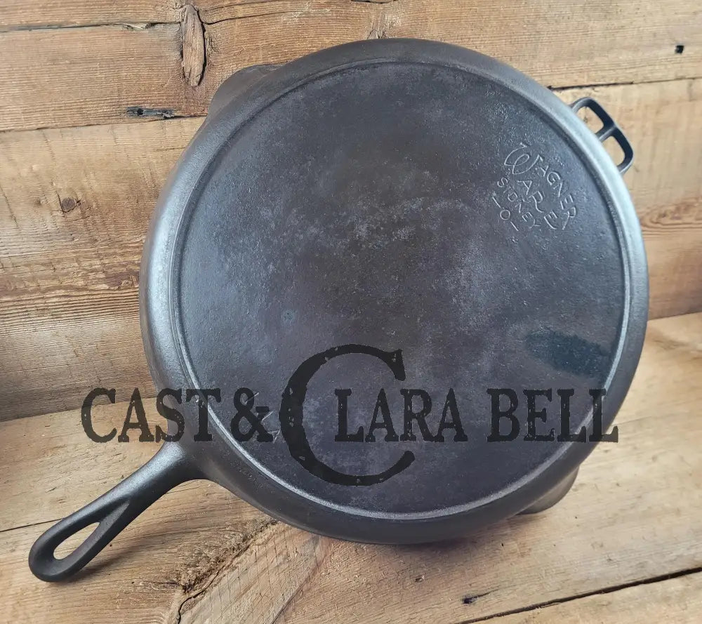 Looking For A Big Skillet?? The Biggest Handled Skillet Made By Wagner. Early 1930’S #14A Cast