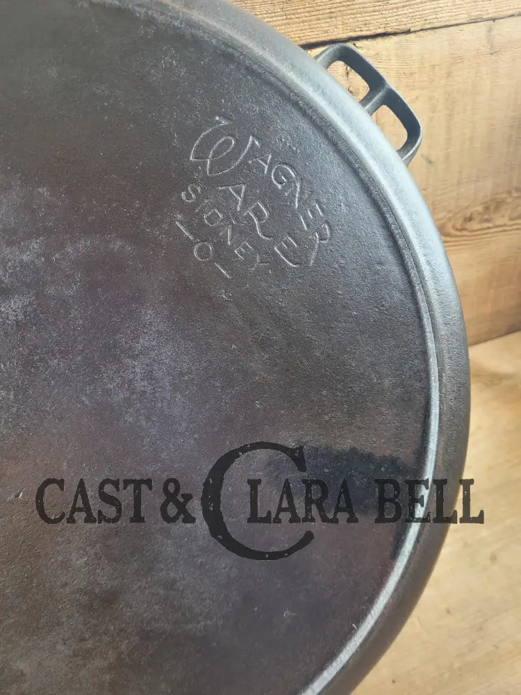 Looking For A Big Skillet?? The Biggest Handled Skillet Made By Wagner. Early 1930’S #14A Cast