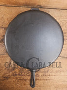 Looking for a BIG skillet?? Wagner #12 B Cast Iron Skillet with Heat Ring 14 inch skillet Skillet