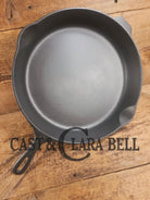Looking for a BIG skillet?? Wagner #12 B Cast Iron Skillet with Heat Ring 14 inch skillet Skillet