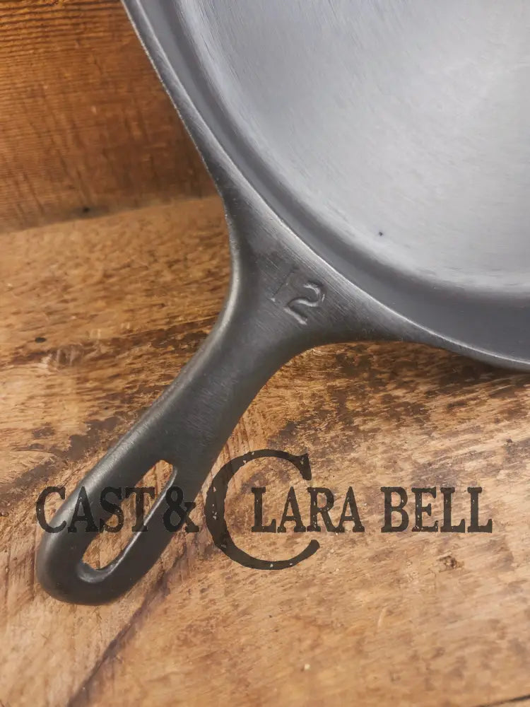 Looking for a BIG skillet?? Wagner #12 B Cast Iron Skillet with Heat Ring 14 inch skillet Skillet