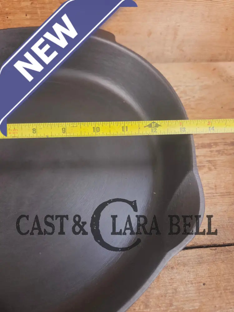 Looking for a BIG skillet?? Wagner #12 B Cast Iron Skillet with Heat Ring 14 inch skillet Skillet
