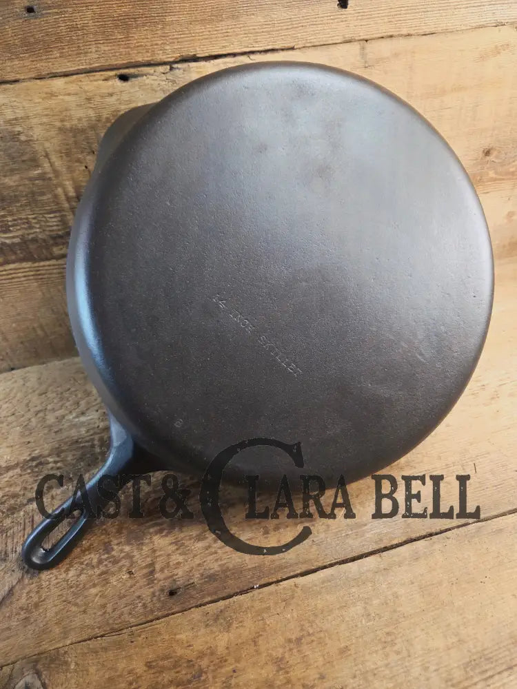 Looking for a BIG skillet?? Wagner #12 Cast Iron Skillet with Heat Ring 14 inch skillet Skillet