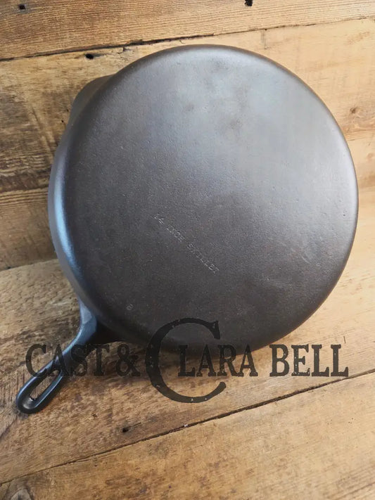Looking for a BIG skillet?? Wagner #12 Cast Iron Skillet with Heat Ring 14 inch skillet Skillet