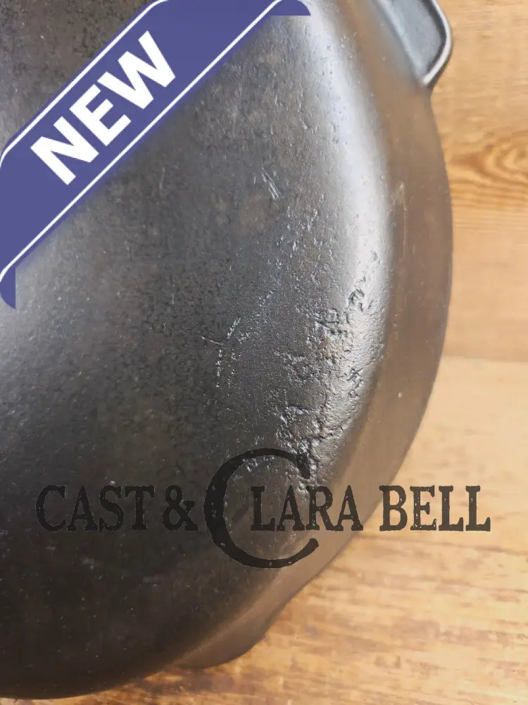 Looking for a BIG skillet?? Wagner #12 Cast Iron Skillet with Heat Ring 14 inch skillet Skillet