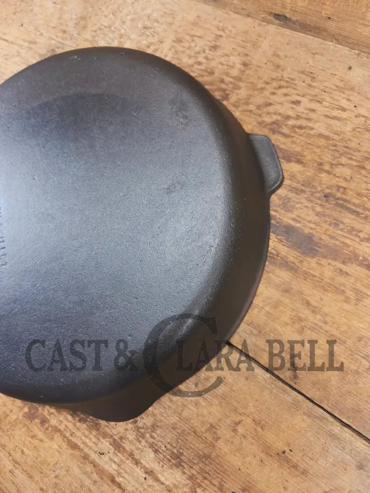 Looking for a BIG skillet?? Wagner #12 Cast Iron Skillet with Heat Ring 14 inch skillet - Skillet