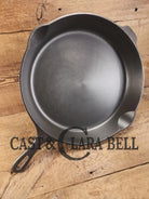 Looking for a BIG skillet?? Wagner #12 Cast Iron Skillet with Heat Ring 14 inch skillet ’A’ Skillet