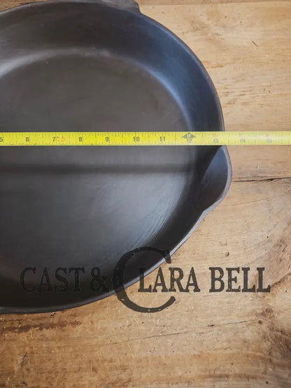 Looking for a BIG skillet?? Wagner #12 Cast Iron Skillet with Heat Ring 14 inch skillet Skillet