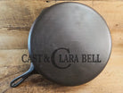 Looking for a BIG skillet?? Wagner #12 Cast Iron Skillet with Heat Ring 14 inch skillet Skillet