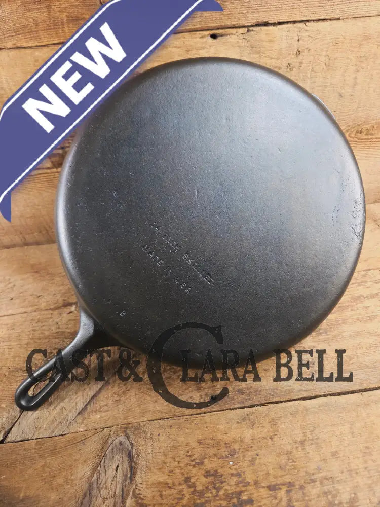 Looking for a BIG skillet?? Wagner #12 Cast Iron Skillet with Heat Ring 14 inch skillet Skillet
