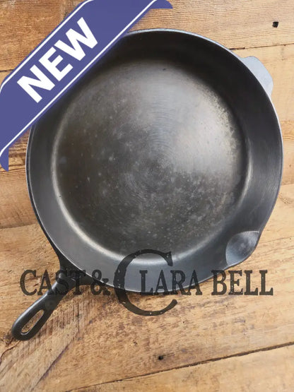 Looking for a BIG skillet?? Wagner #12 Cast Iron Skillet with Heat Ring 14 inch skillet Skillet