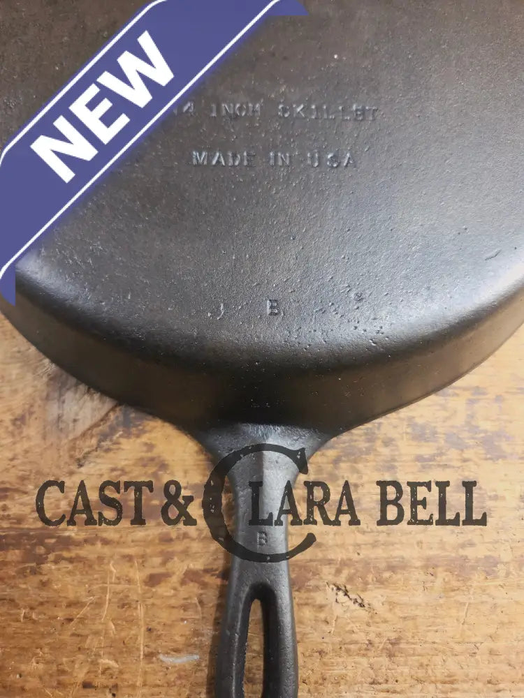 Looking for a BIG skillet?? Wagner #12 Cast Iron Skillet with Heat Ring 14 inch skillet Skillet