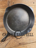 Looking for a BIG skillet?? Wagner #12 Cast Iron Skillet with Heat Ring 14 inch skillet Skillet