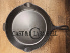 Looking for a BIG skillet?? Wagner #12 Cast Iron Skillet with Heat Ring 14 inch skillet ’A’ Skillet