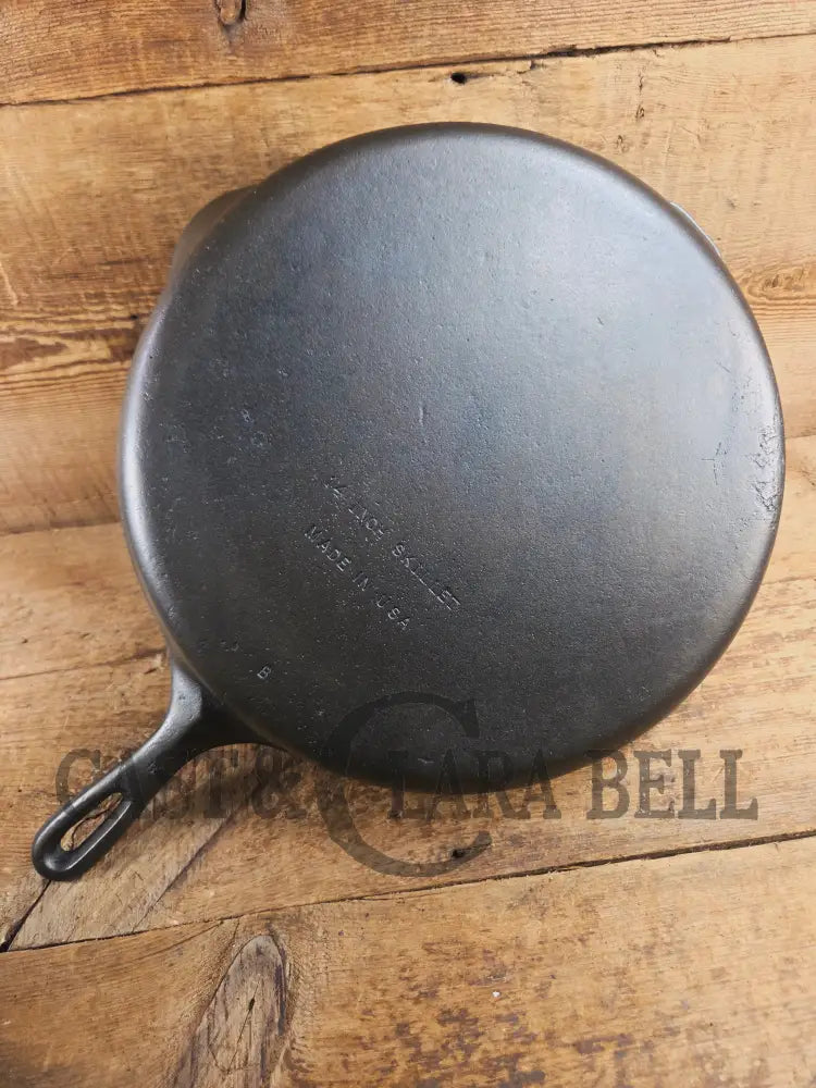 Looking for a BIG skillet?? Wagner #12 Cast Iron Skillet with Heat Ring 14 inch skillet Skillet