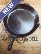Looking for a BIG skillet?? Wagner #12 Cast Iron Skillet with Heat Ring 14 inch skillet ’A’ SC24