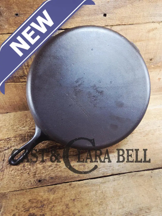 Looking for a BIG skillet?? Wagner #12 Cast Iron Skillet with Heat Ring 14 inch skillet ’A’ SC24