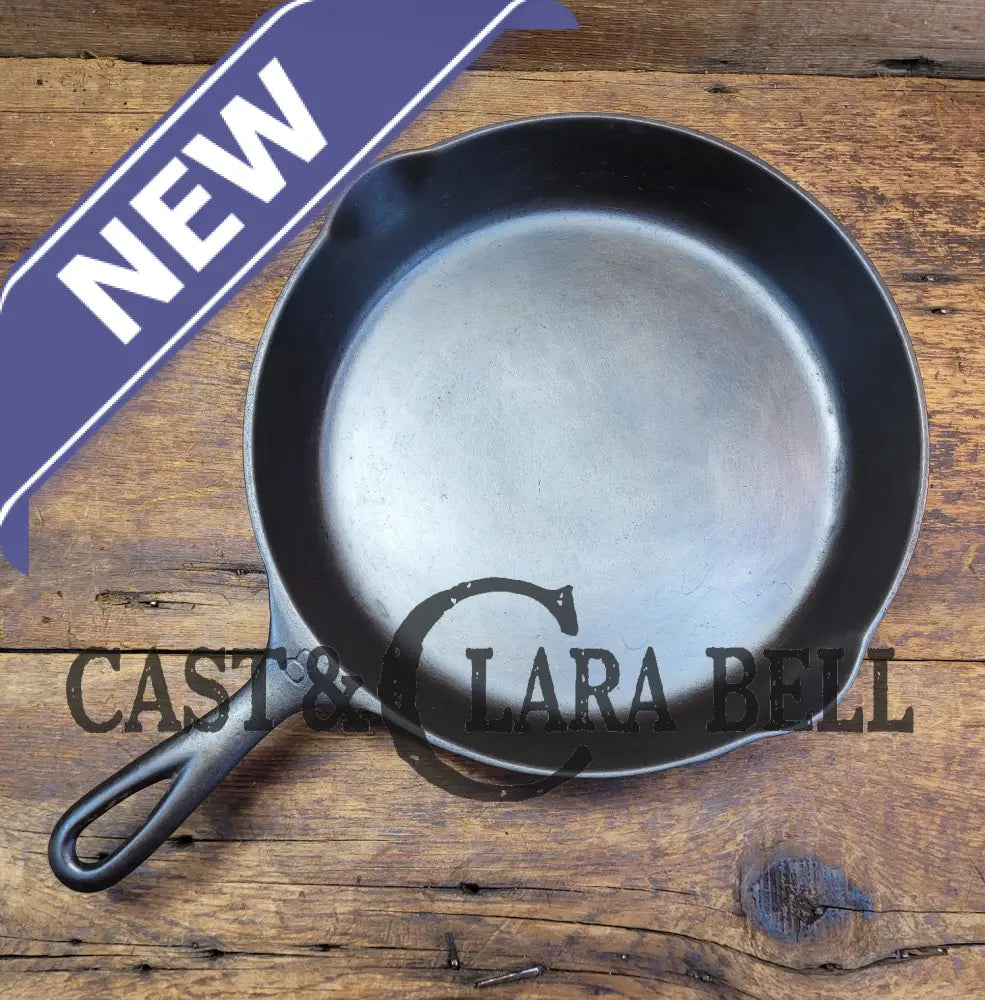 Looking For A Unique One? 1920’S Griswold’s Victor #8 Skillet With Heat Ring Fully Marked 722.