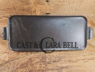 LOVE it. Great gift! 1920’s Large Block Logo Griswold #7 Cast Iron Long Griddle 744 Griddle