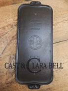 LOVE it. Great gift! 1920’s Large Block Logo Griswold #7 Cast Iron Long Griddle 744 Griddle