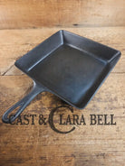 LOVE these skillets. Early 1900’s Lodge square skillet. Versatile pan for your arsenal! Makes wonderful cornbread