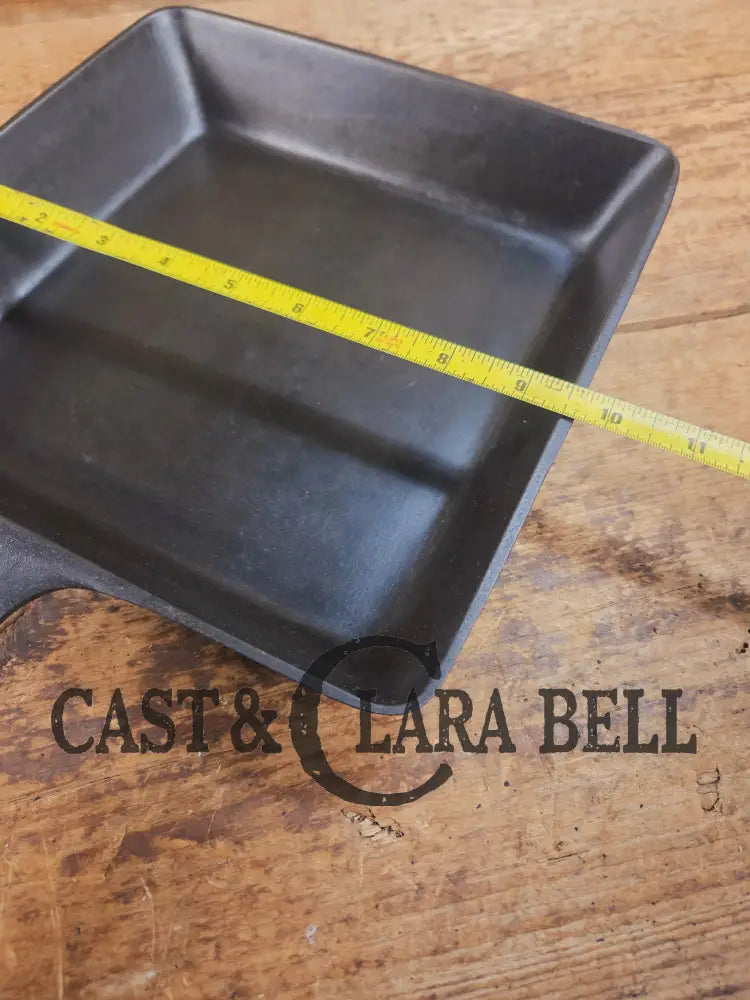 LOVE these skillets. Early 1900’s Lodge square skillet. Versatile pan for your arsenal! Makes wonderful cornbread