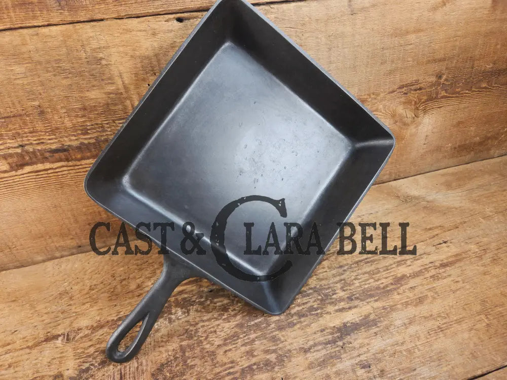 LOVE these skillets. Early 1900’s Lodge square skillet. Versatile pan for your arsenal! Makes wonderful cornbread