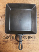LOVE these skillets. Early 1900’s Lodge square skillet. Versatile pan for your arsenal! Makes wonderful cornbread