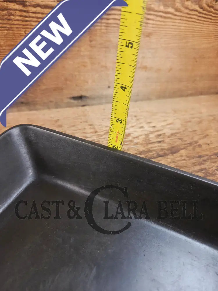 LOVE these skillets. Early 1900’s Lodge square skillet. Versatile pan for your arsenal! Makes wonderful cornbread