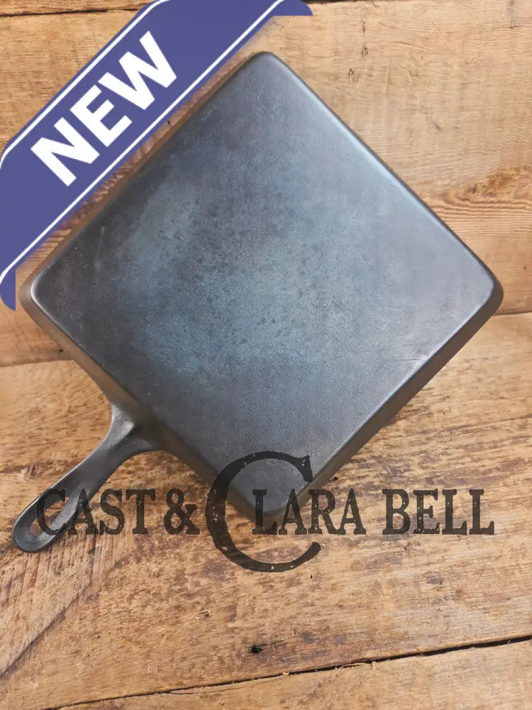 LOVE these skillets. Early 1900’s Lodge square skillet. Versatile pan for your arsenal! Makes wonderful cornbread