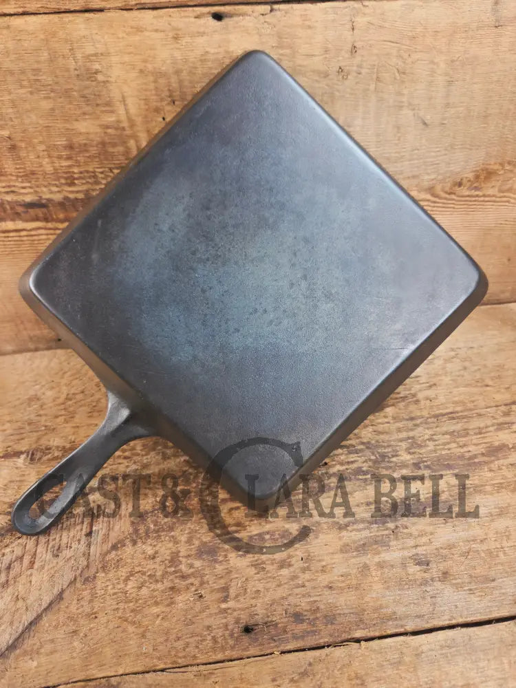 LOVE these skillets. Early 1900’s Lodge square skillet. Versatile pan for your arsenal! Makes wonderful cornbread