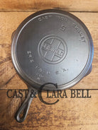 Lovely 1920’s Griswold #9 Skillet with Heat Ring and Large Block Logo 710 M. One of the most popular Griswold lines