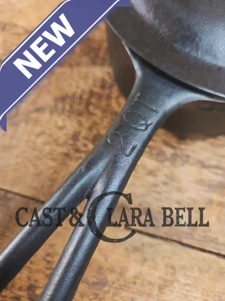 Lovely Birmingham Stove & Range Marked 2 quart sauce pan with lid! Perfect bean pot for your grill! Dutch Ovens Trivets